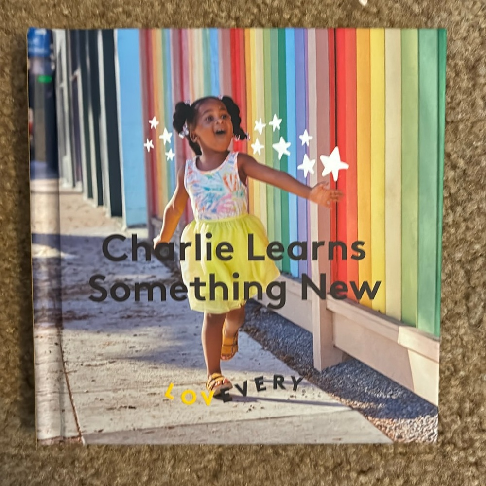 Lovevery Book- Charlie learns something new